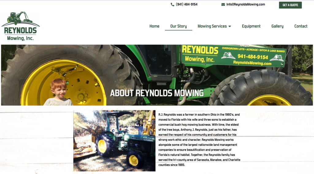 Reynolds Mowing Portfolio 4